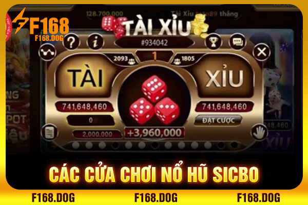 Các cửa chơi nổ hũ sicbo Các cửa chơi nổ hũ sicbo